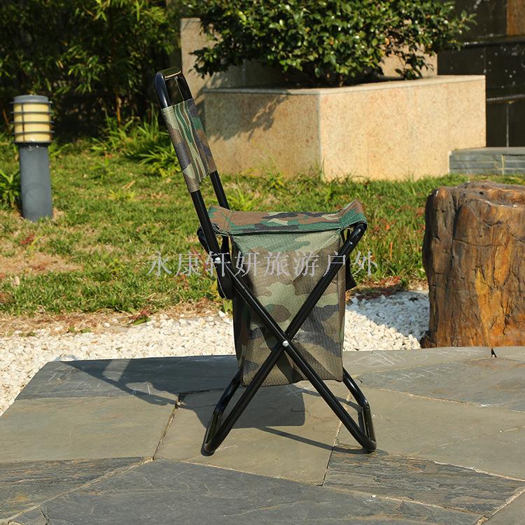 Large size by backpack camouflage chair folding chair folding stool sketch chair leisure chair fishing chair with bag