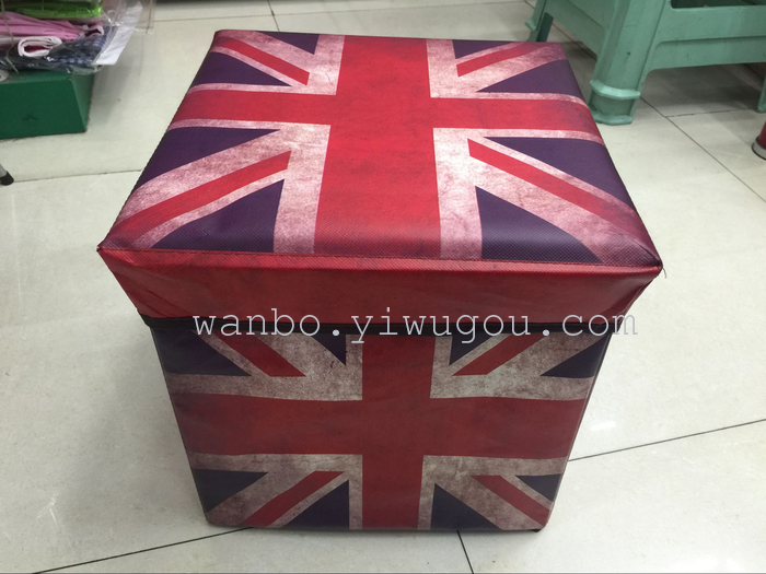 Huambo Home Furnishing folding stool and the wind box storage box for shoes stool