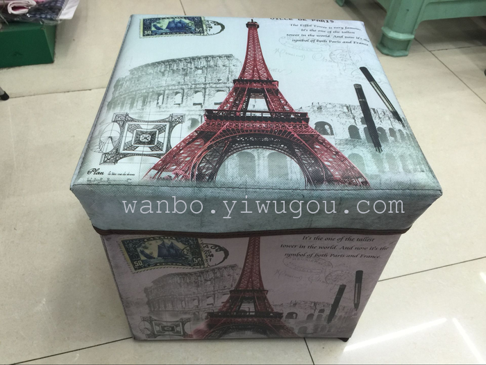 Huambo Home Furnishing folding stool and the wind box storage box for shoes stool