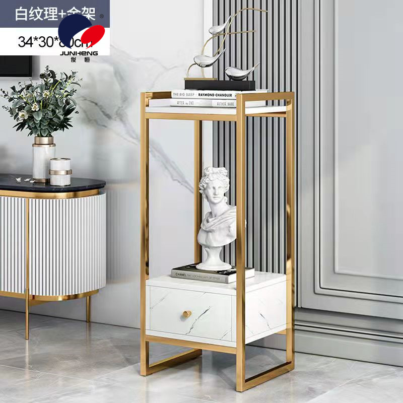Nordic Flower Rack Storage Rack Balcony Indoor Living Room Multi-Layer Light Luxury Chlorophytum Scindapsus Basin Frame Floor Iron Art