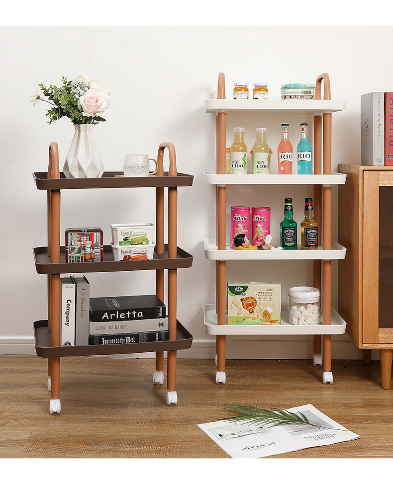 Kindergarten Children's Toy Finishing Shelf Book Sundries Storage Rack Kitchen Vegetable and Fruit Storage Rack