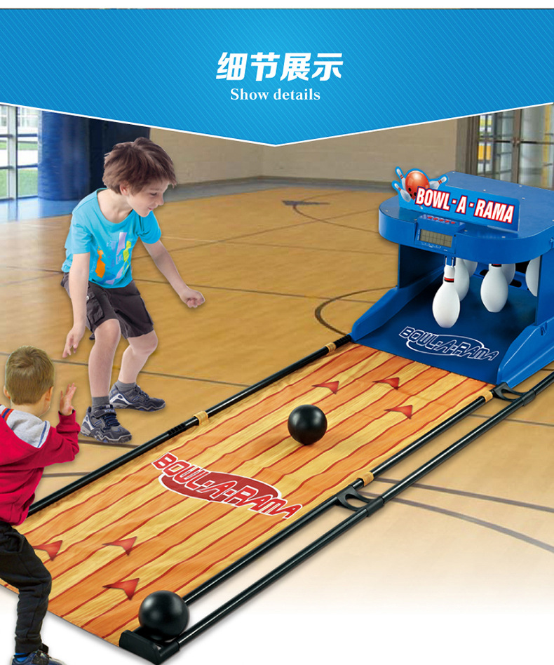 Coydoy Children's Electric Bowling Scoring Double Game Indoor Parent-Child Ball Sports Interactive Game Machine Coydoy Children's Electric Bowling Scoring Double Game Indoor Parent-Child Ball Sports Interactive Game Machine