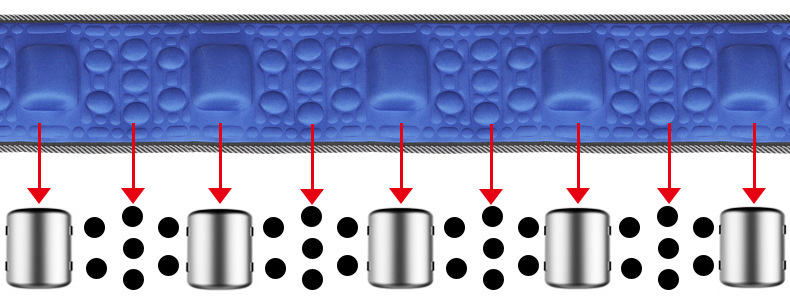 Whole s X5 Times Intelligent Vibration Heating Lazy Belt Sports Shiver Machine Abdominal Massage Fitness Belt