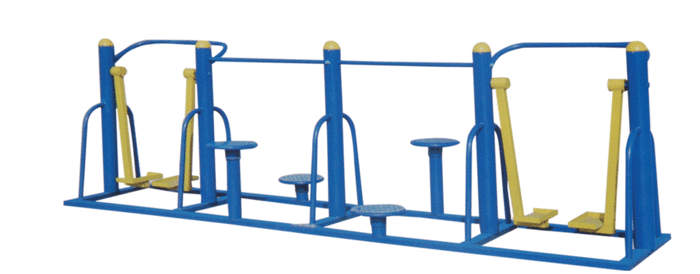 Outdoor fitness equipment space walk the path knob waist machine training equipment for outdoor sports