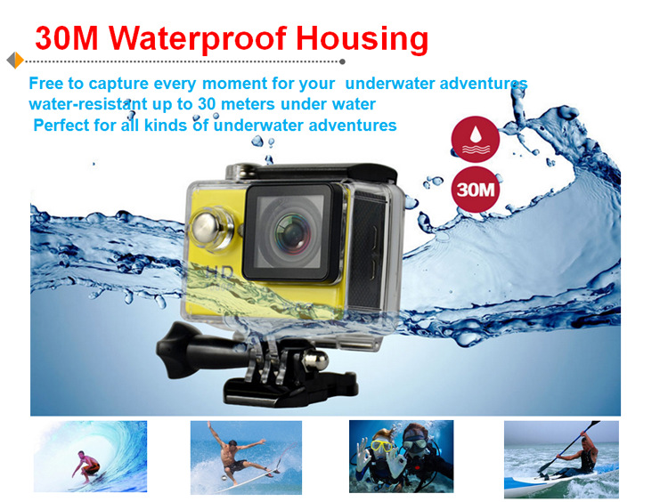 Cross-Border Hot Sale Amazon H9 Sports DV 4K Sports Camera WiFi Diving Outdoor Waterproof Mini Submersible Machine Cross-Border Hot Sale Amazon H9 Sports DV 4K Sports Camera WiFi Diving Outdoor Waterproof Mini Submersible Machine