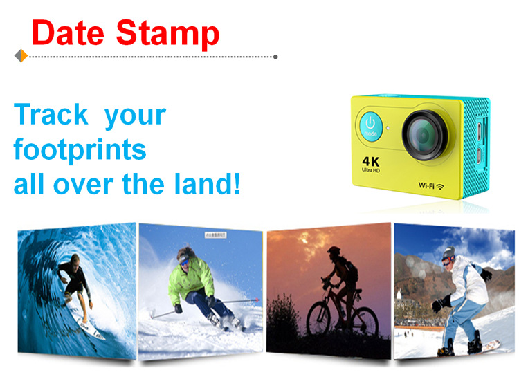 Cross-Border Hot Sale Amazon H9 Sports DV 4K Sports Camera WiFi Diving Outdoor Waterproof Mini Submersible Machine Cross-Border Hot Sale Amazon H9 Sports DV 4K Sports Camera WiFi Diving Outdoor Waterproof Mini Submersible Machine