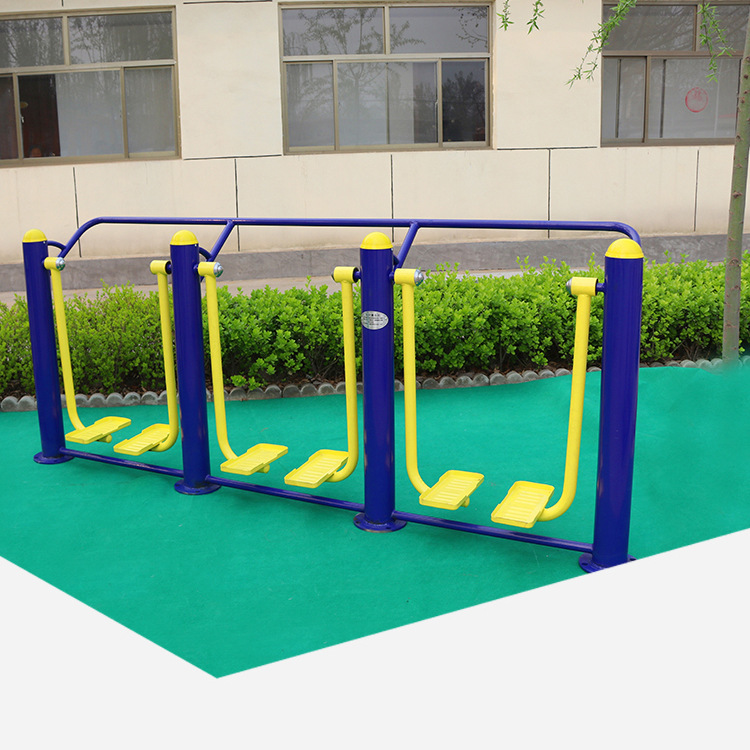 Factory Supply Ground Two Walking Machine Community Park Square Community Elderly Outdoor Sports Fitness Path