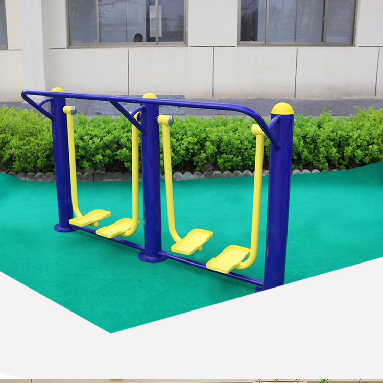 Factory Supply Ground Two Walking Machine Community Park Square Community Elderly Outdoor Sports Fitness Path