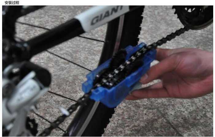 New Portable Bicycle Chain Cleaner Mountain Cycling Bike Clean Machine Brushes Scrubber Wash Tool Kits Outdoor Sports New Portable Bicycle Chain Cleaner Mountain Cycling Bike Clean Machine Brushes Scrubber Wash Tool Kits Outdoor Sports