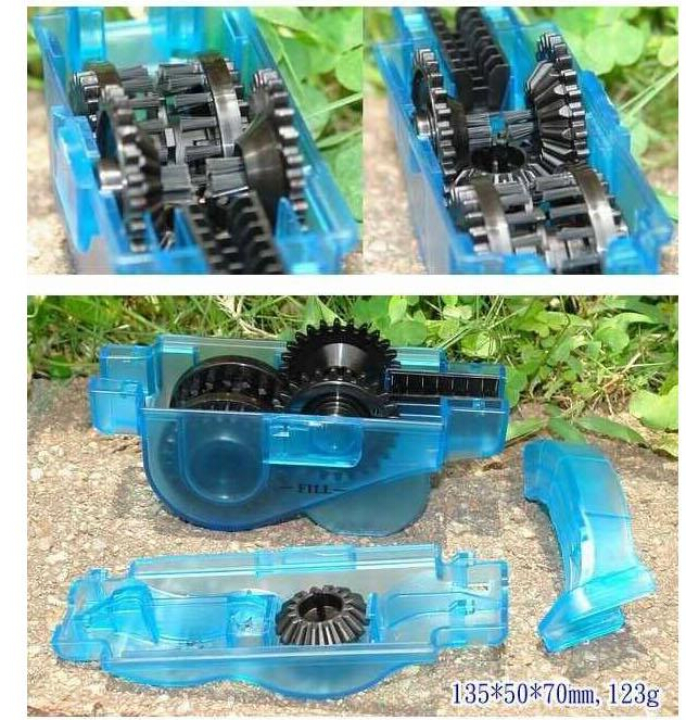 New Portable Bicycle Chain Cleaner Mountain Cycling Bike Clean Machine Brushes Scrubber Wash Tool Kits Outdoor Sports New Portable Bicycle Chain Cleaner Mountain Cycling Bike Clean Machine Brushes Scrubber Wash Tool Kits Outdoor Sports