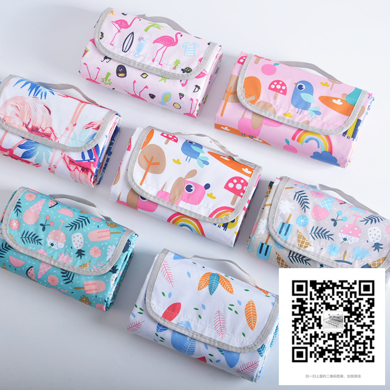 Outdoor Picnic Blanket Wholesale Picnic Mat Portable Spring Outing Tent Mat Thick Waterproof Beach Mat