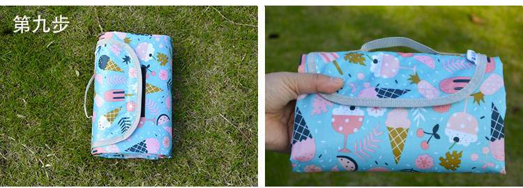 Outdoor Picnic Mat Moisture Proof Pad Fleece-Lined Thickened Picnic Floor Mat Waterproof Camping Mat Tent Picnic Blanket Outdoor Picnic Mat Moisture Proof Pad Fleece-Lined Thickened Picnic Floor Mat Waterproof Camping Mat Tent Picnic Blanket