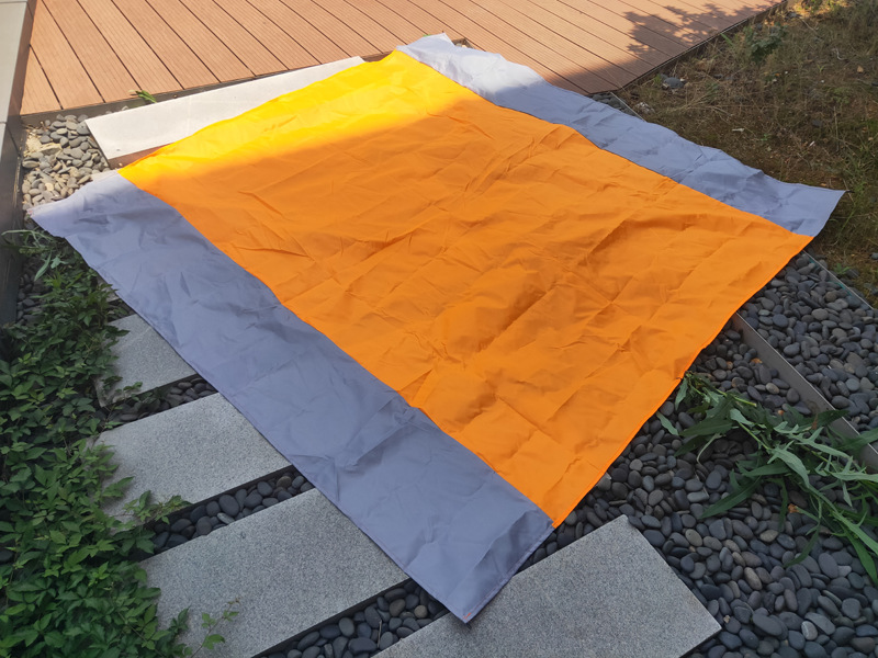 Cross-Border Hot Amazon Waterproof Beach Mat Outdoor Camping Portable Foldable Beach Pocket Beach Blanket