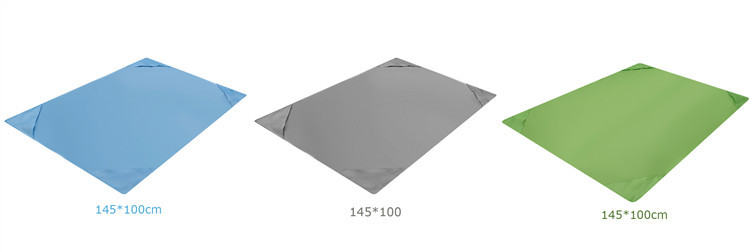 Cross-Border Hot Amazon Waterproof Beach Mat Outdoor Camping Portable Foldable Beach Pocket Beach Blanket