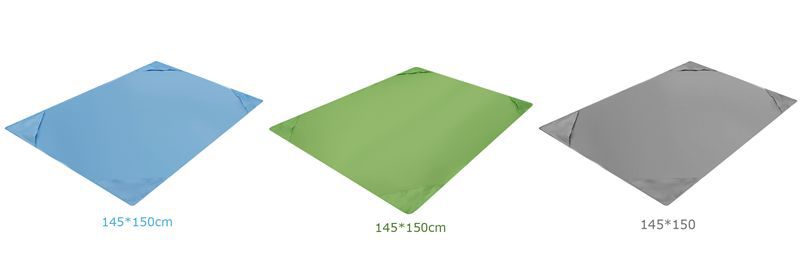 Cross-Border Hot Amazon Waterproof Beach Mat Outdoor Camping Portable Foldable Beach Pocket Beach Blanket
