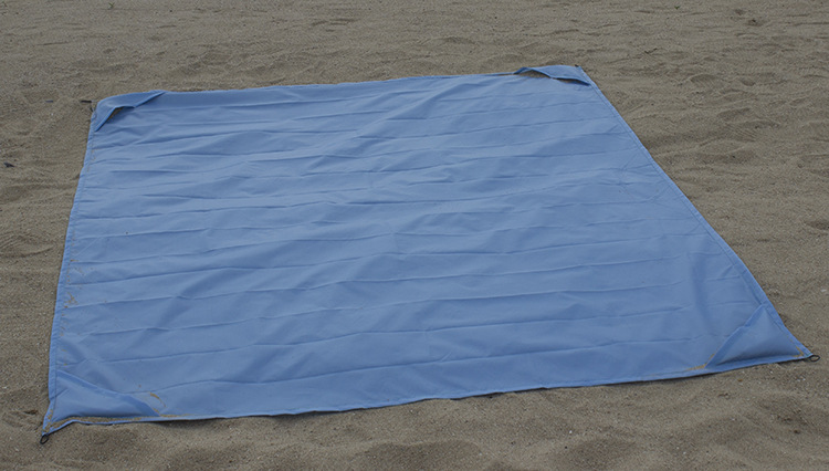Cross-Border Hot Amazon Waterproof Beach Mat Outdoor Camping Portable Foldable Beach Pocket Beach Blanket