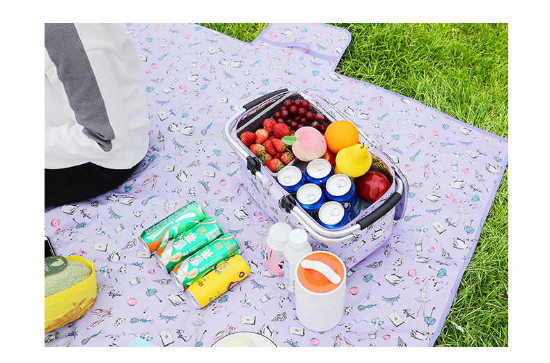 Hot Sale Outdoor Picnic Mat Folding Moisture Proof Pad Camping Picnic Blanket Beach Travel Beach Mat Source Factory