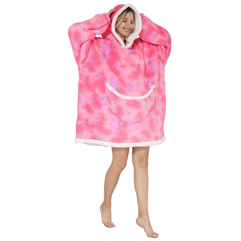 Lazy Blanket Composite Lambswool Pullover Flannel Sweater TV Blanket Hooded Lazy Clothes Outdoor Keep Warm Pajamas Lazy Blanket Composite Lambswool Pullover Flannel Sweater TV Blanket Hooded Lazy Clothes Outdoor Keep Warm Pajamas