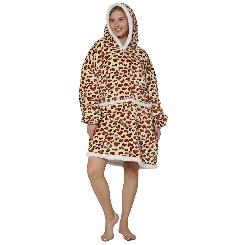 Lazy Blanket Composite Lambswool Pullover Flannel Sweater TV Blanket Hooded Lazy Clothes Outdoor Keep Warm Pajamas Lazy Blanket Composite Lambswool Pullover Flannel Sweater TV Blanket Hooded Lazy Clothes Outdoor Keep Warm Pajamas