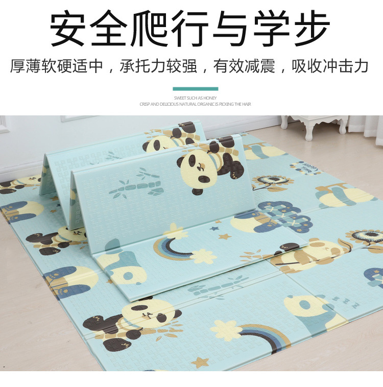 Factory In Stock XPe Double-Sided Cartoon Folding Climbing Pad Outdoor Camping Game Blanket Baby Crawling Mat Thickened Factory In Stock XPe Double-Sided Cartoon Folding Climbing Pad Outdoor Camping Game Blanket Baby Crawling Mat Thickened