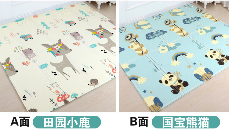 Factory In Stock XPe Double-Sided Cartoon Folding Climbing Pad Outdoor Camping Game Blanket Baby Crawling Mat Thickened Factory In Stock XPe Double-Sided Cartoon Folding Climbing Pad Outdoor Camping Game Blanket Baby Crawling Mat Thickened