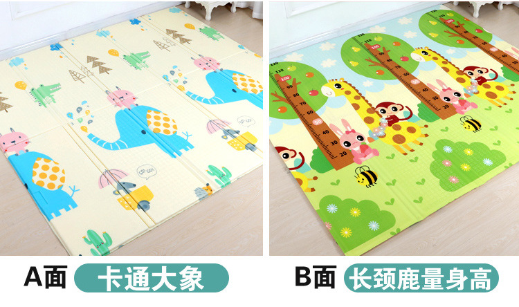 Factory In Stock XPe Double-Sided Cartoon Folding Climbing Pad Outdoor Camping Game Blanket Baby Crawling Mat Thickened Factory In Stock XPe Double-Sided Cartoon Folding Climbing Pad Outdoor Camping Game Blanket Baby Crawling Mat Thickened