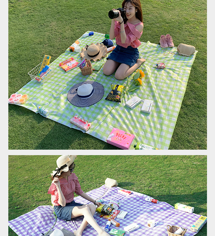 Mat Outdoor Barbecue Waterproof Thickened Plastic Spring Outing Tablecloth Outing Tablecloth Ins Style Picnic Blanket Mat Outdoor Barbecue Waterproof Thickened Plastic Spring Outing Tablecloth Outing Tablecloth Ins Style Picnic Blanket