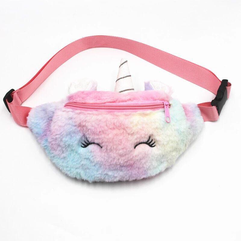 Plush Unicorn Waist Bag Unicorn Furry Waist Bag Cartoon Toy Bag Waist Bag Wallet Plush Unicorn Waist Bag Unicorn Furry Waist Bag Cartoon Toy Bag Waist Bag Wallet