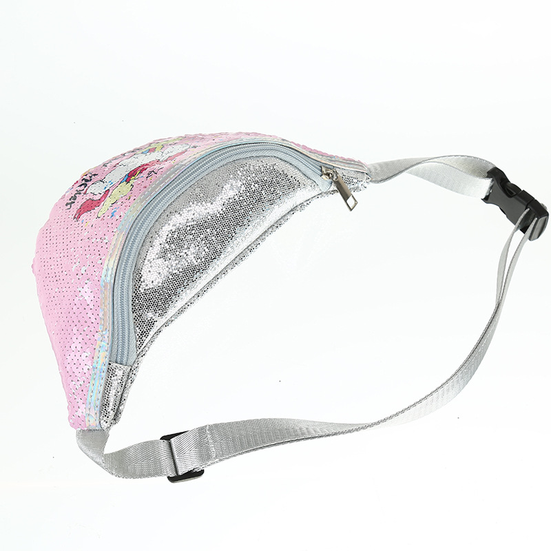 Unicorn Unicorn Waist Bag Student Cartoon Sequins Sports Waist Bag Mermaid Fashionable Cosmetic Bag Unicorn Unicorn Waist Bag Student Cartoon Sequins Sports Waist Bag Mermaid Fashionable Cosmetic Bag