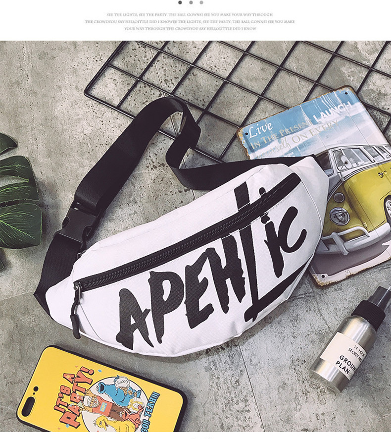 Waist Bag for Women 2021 New Fashion Letters Nylon Messenger Bag Fashion Sports Outdoor Chest Bag Waist Bag for Women Waist Bag for Women 2021 New Fashion Letters Nylon Messenger Bag Fashion Sports Outdoor Chest Bag Waist Bag for Women