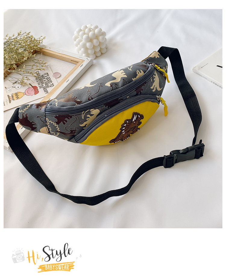 Factory Wholesale Kindergarten Baby New Cartoon Cute Dinosaur Waist Bag Boys and Girls Children Bag Crossbody Small Bag Factory Wholesale Kindergarten Baby New Cartoon Cute Dinosaur Waist Bag Boys and Girls Children Bag Crossbody Small Bag