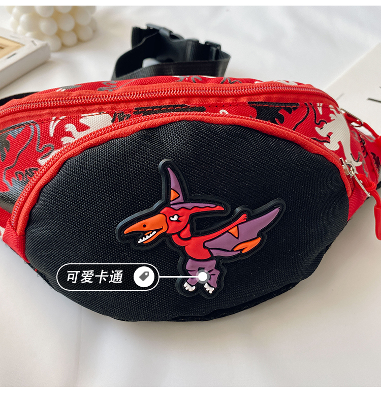 Factory Wholesale Kindergarten Baby New Cartoon Cute Dinosaur Waist Bag Boys and Girls Children Bag Crossbody Small Bag Factory Wholesale Kindergarten Baby New Cartoon Cute Dinosaur Waist Bag Boys and Girls Children Bag Crossbody Small Bag