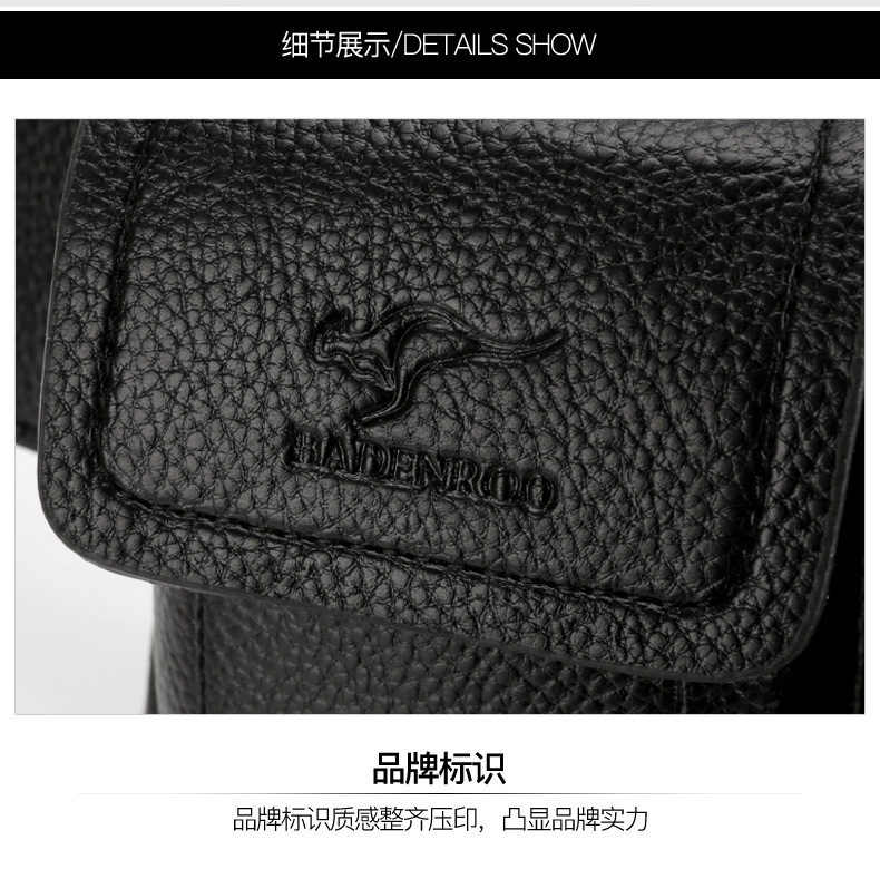 Leather Belt Bag MultiFunctional Sports Leather Bag Casual Fashion Messenger Bag Large Capacity Waist Bag CrossBorder Leather Belt Bag MultiFunctional Sports Leather Bag Casual Fashion Messenger Bag Large Capacity Waist Bag CrossBorder
