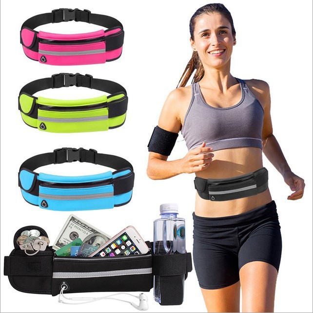 Waist Pack Outdoor Sport Waist Bag Fitness Waist Pack Waterproof AntiTheft Mobile Phone Waist Bag Closefitting Ride
