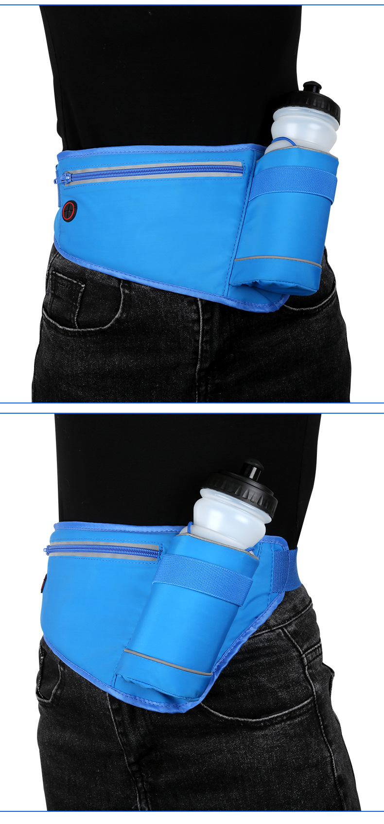 High Quality 620ml Waist Bag Kettle Large Capacity Plastic Material PE Kettle in Stock Whole