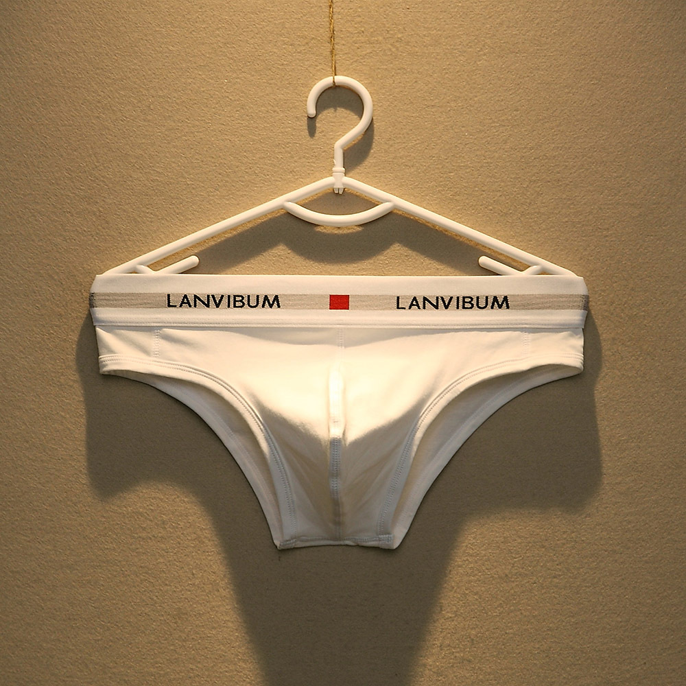 Lanvidum Men&#039;s Low Waist Underwear OEM Lycra Big Bag Sexy Underwear Men&#039;s Underwear