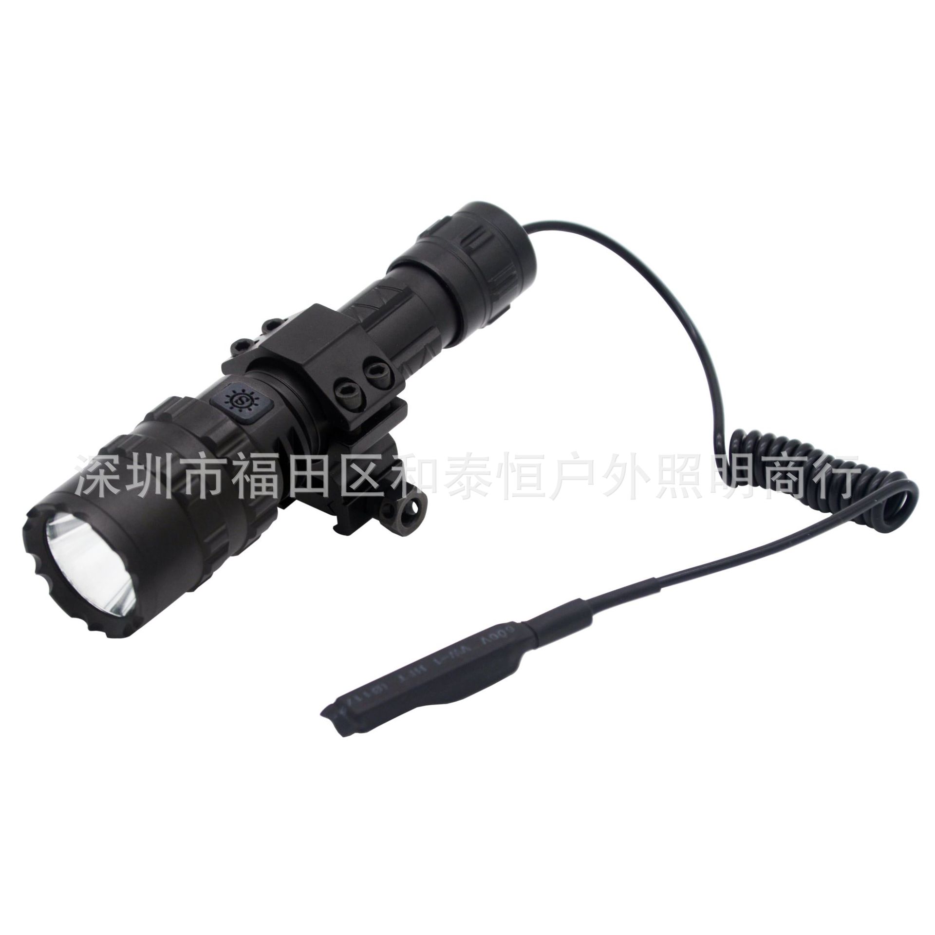 Cross-Border Hot L2 Flashlight USB Rechargeable Spotlight Mini Outdoor Hunting Lamp LED Power Torch Manufacturer Cross-Border Hot L2 Flashlight USB Rechargeable Spotlight Mini Outdoor Hunting Lamp LED Power Torch Manufacturer