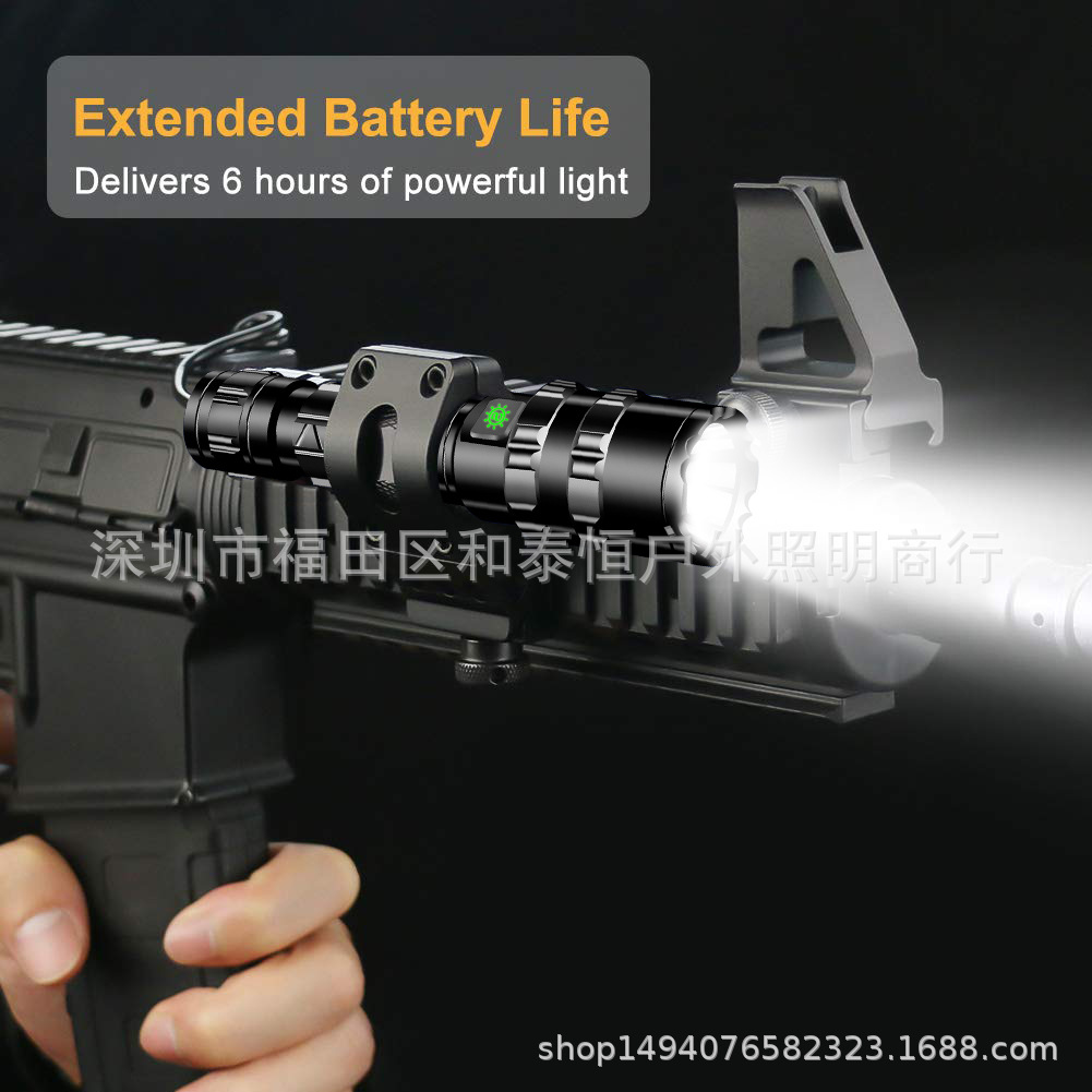 Cross-Border Hot L2 Flashlight USB Rechargeable Spotlight Mini Outdoor Hunting Lamp LED Power Torch Manufacturer Cross-Border Hot L2 Flashlight USB Rechargeable Spotlight Mini Outdoor Hunting Lamp LED Power Torch Manufacturer