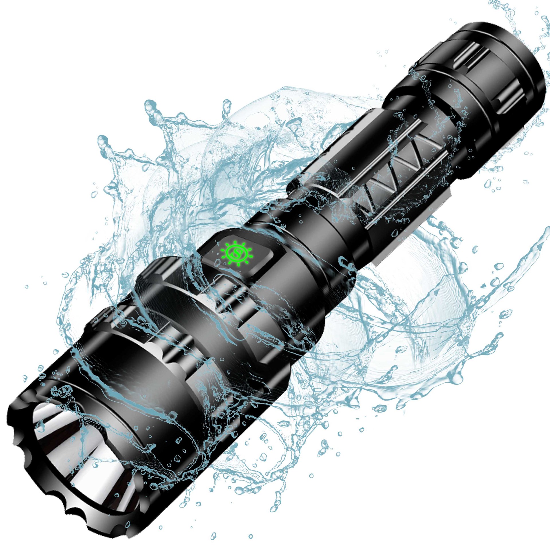 Cross-Border Hot L2 Flashlight USB Rechargeable Spotlight Mini Outdoor Hunting Lamp LED Power Torch Manufacturer