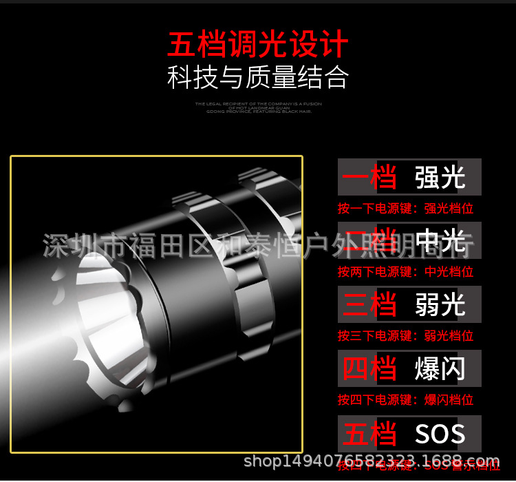 Cross-Border Hot L2 Flashlight USB Rechargeable Spotlight Mini Outdoor Hunting Lamp LED Power Torch Manufacturer Cross-Border Hot L2 Flashlight USB Rechargeable Spotlight Mini Outdoor Hunting Lamp LED Power Torch Manufacturer