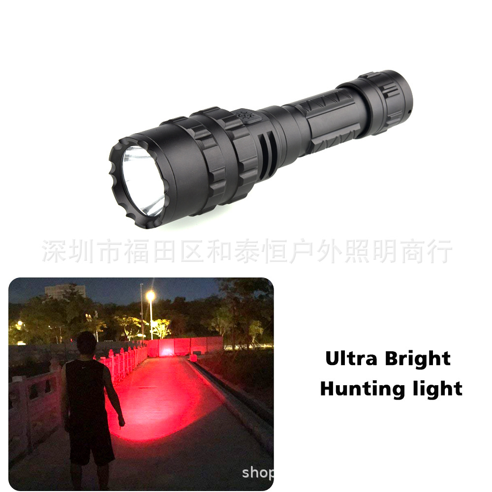 Cross-Border Hot L2 Flashlight USB Rechargeable Spotlight Mini Outdoor Hunting Lamp LED Power Torch Manufacturer Cross-Border Hot L2 Flashlight USB Rechargeable Spotlight Mini Outdoor Hunting Lamp LED Power Torch Manufacturer