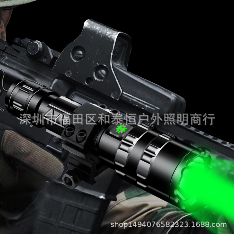 Cross-Border Hot L2 Flashlight USB Rechargeable Spotlight Mini Outdoor Hunting Lamp LED Power Torch Manufacturer Cross-Border Hot L2 Flashlight USB Rechargeable Spotlight Mini Outdoor Hunting Lamp LED Power Torch Manufacturer