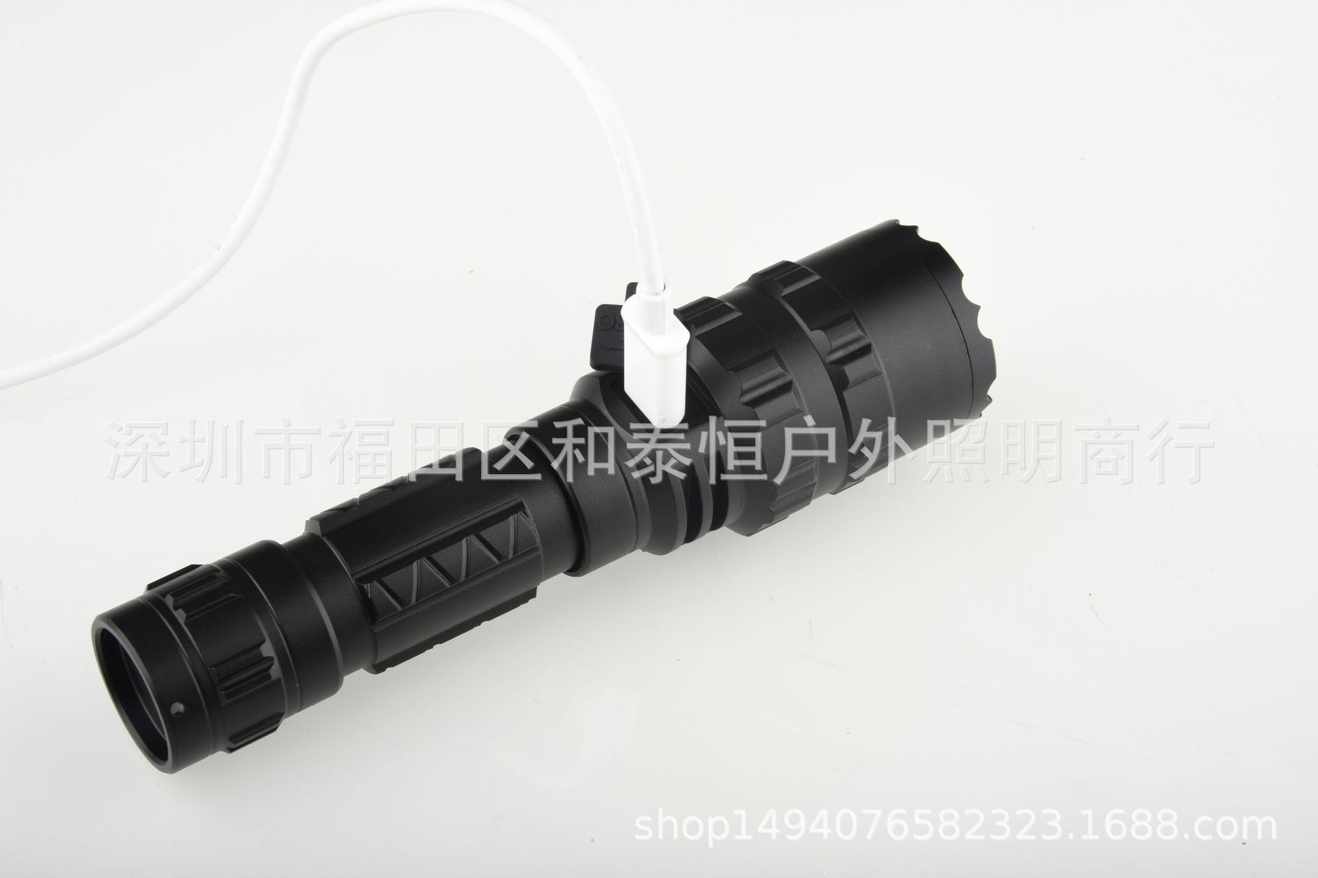Cross-Border Hot L2 Flashlight USB Rechargeable Spotlight Mini Outdoor Hunting Lamp LED Power Torch Manufacturer Cross-Border Hot L2 Flashlight USB Rechargeable Spotlight Mini Outdoor Hunting Lamp LED Power Torch Manufacturer