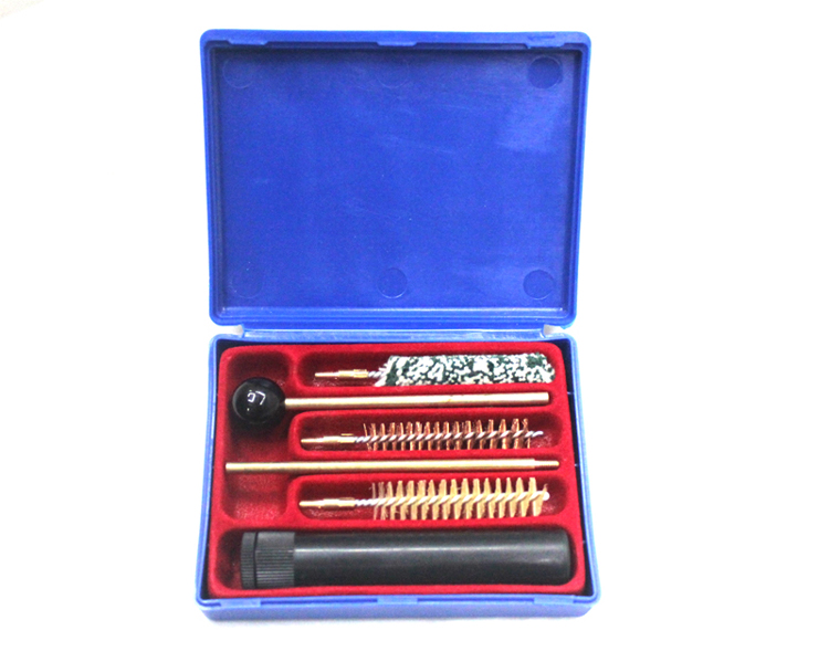 Hot Sale Pistol Hunting Gun Cleaning Tool Kit Accessories Rifle Gun Brush Mop Storage Handle for cal 38 357 9mm 