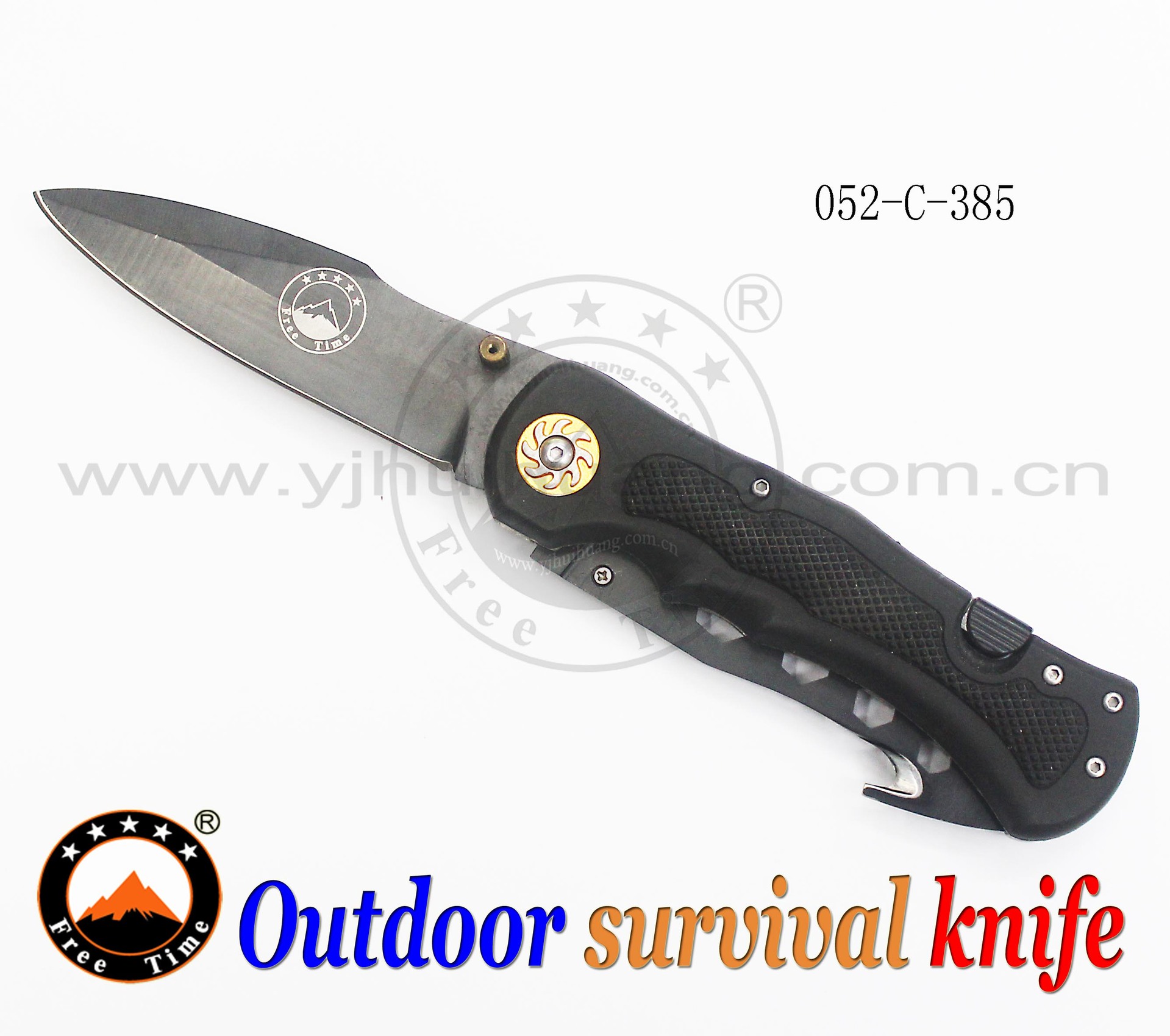 FREE TIME outdoor folding camping knife multi-function tool knife hunting defensive knife