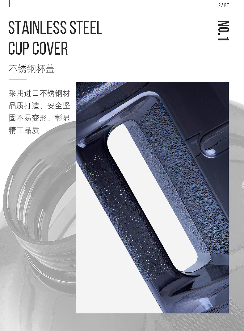Sports Cup Space Cup 2.2l Cold Water Cup Gym PETG Large Capacity Plastic Cup 2.2l Sports Kettle Sports Cup Space Cup 2.2l Cold Water Cup Gym PETG Large Capacity Plastic Cup 2.2l Sports Kettle