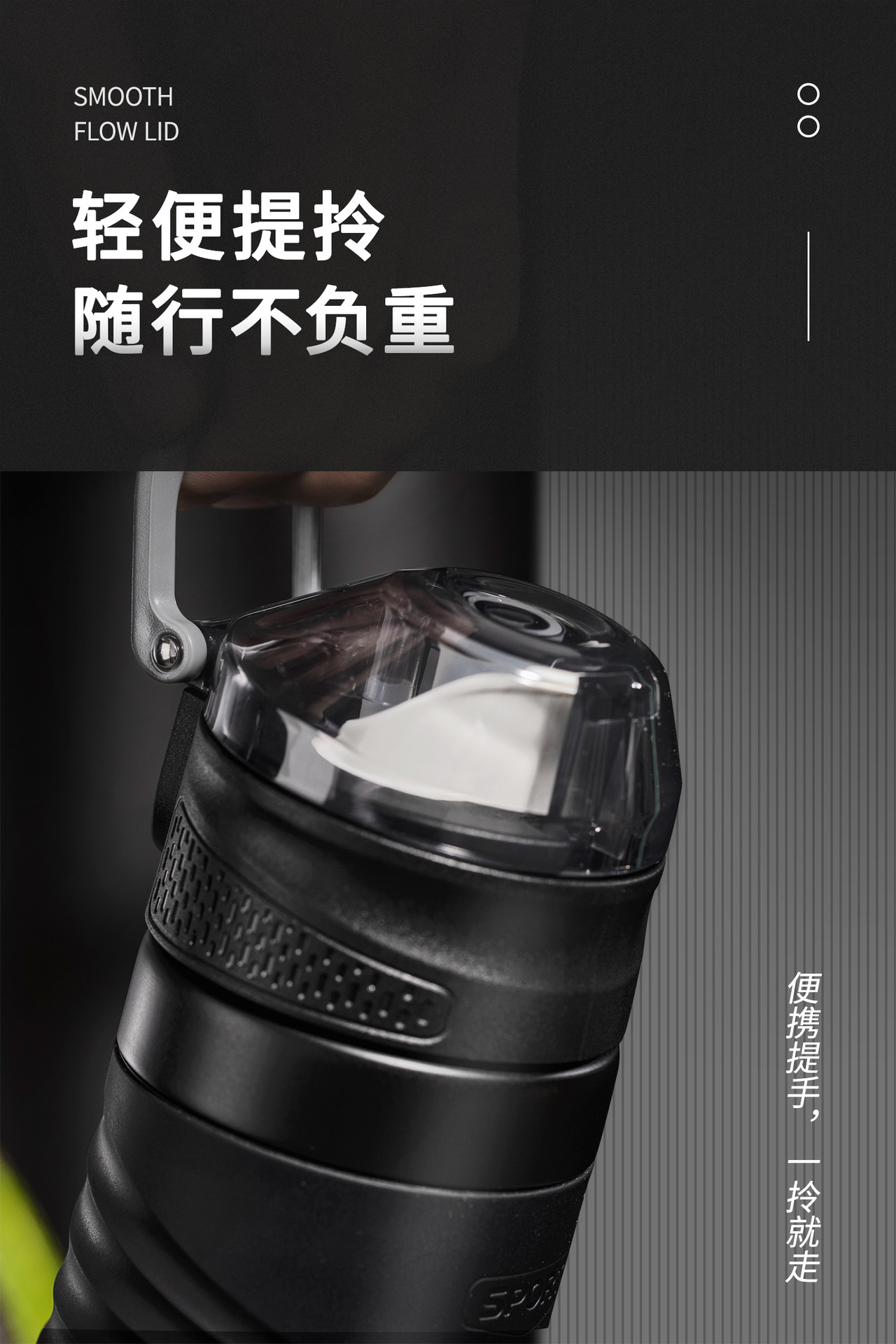 Noah Spring Cover Thermos Cup Creative Back Open Straight Drink Cup Student Sports Cup Portable Outdoor Handy Cup Noah Spring Cover Thermos Cup Creative Back Open Straight Drink Cup Student Sports Cup Portable Outdoor Handy Cup