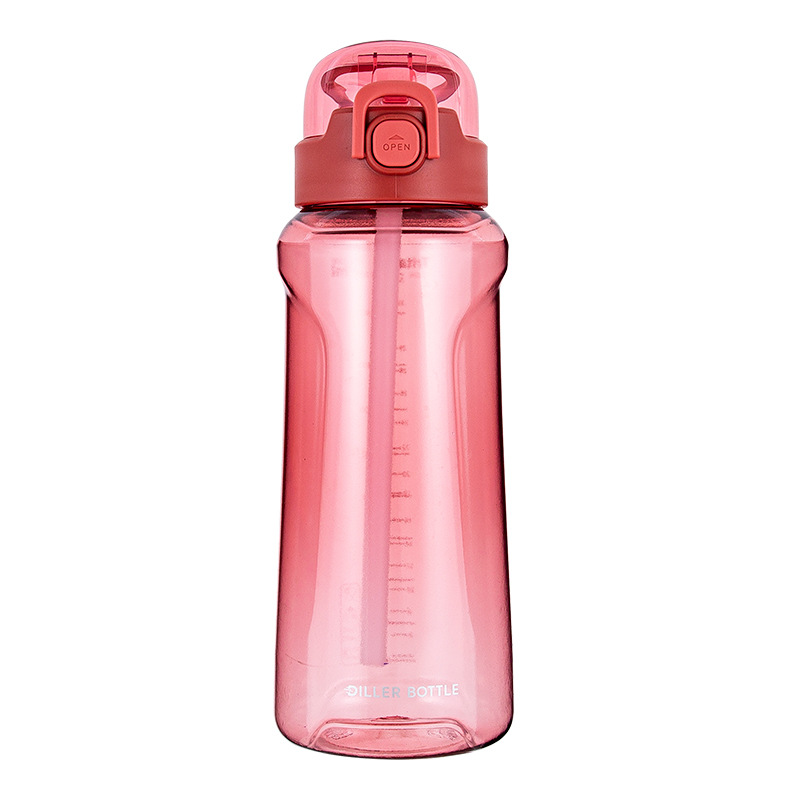 Douyin Network Red Hot Cup High Temperature Resistant Women&#039;s Sports Cup Fitness Kettle Straw Cup Wholesale