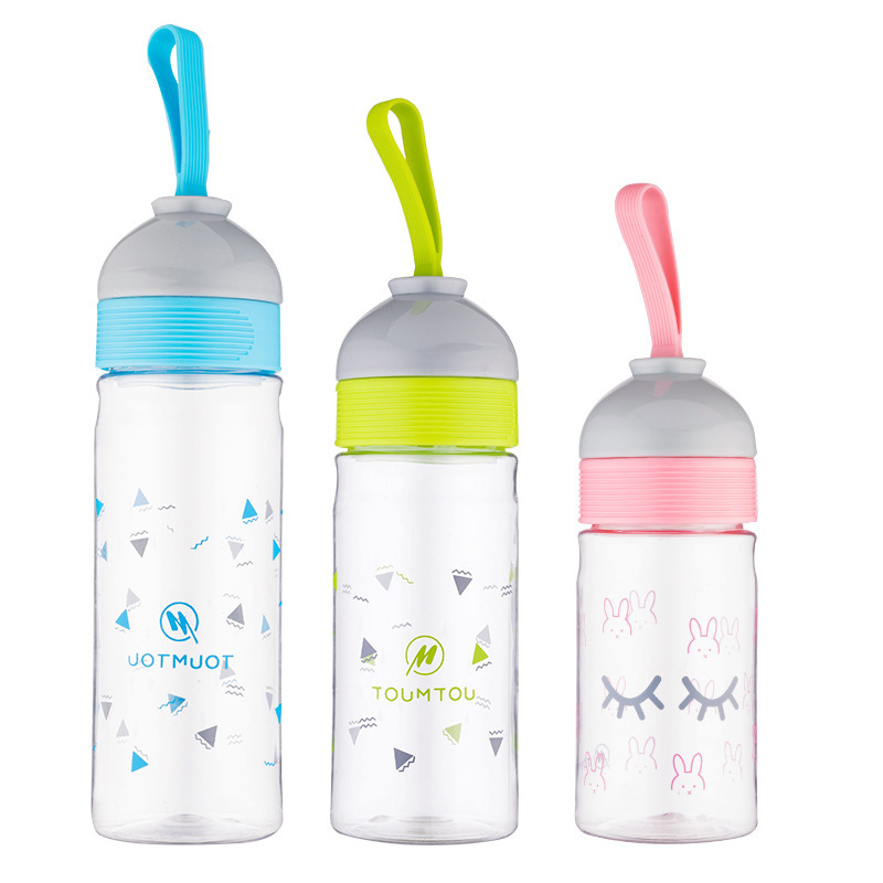 Manufacturers supply 500ml Sports Cup Outdoor Portable Kettle New Popular Plastic Cup Advertising Gift Cup
