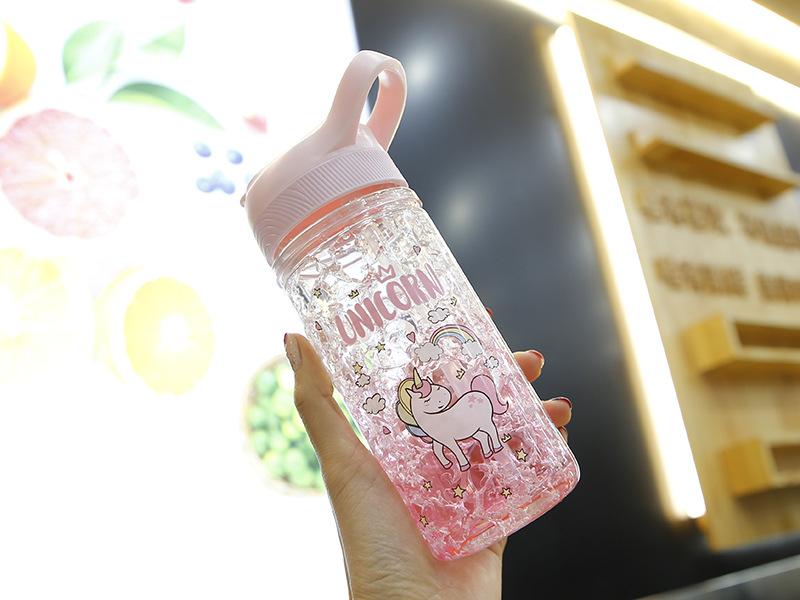 Manufacturers direct cartoon fashion unicorn summer ice cup portable schoolgirl drinking cup sports cup Manufacturers direct cartoon fashion unicorn summer ice cup portable schoolgirl drinking cup sports cup